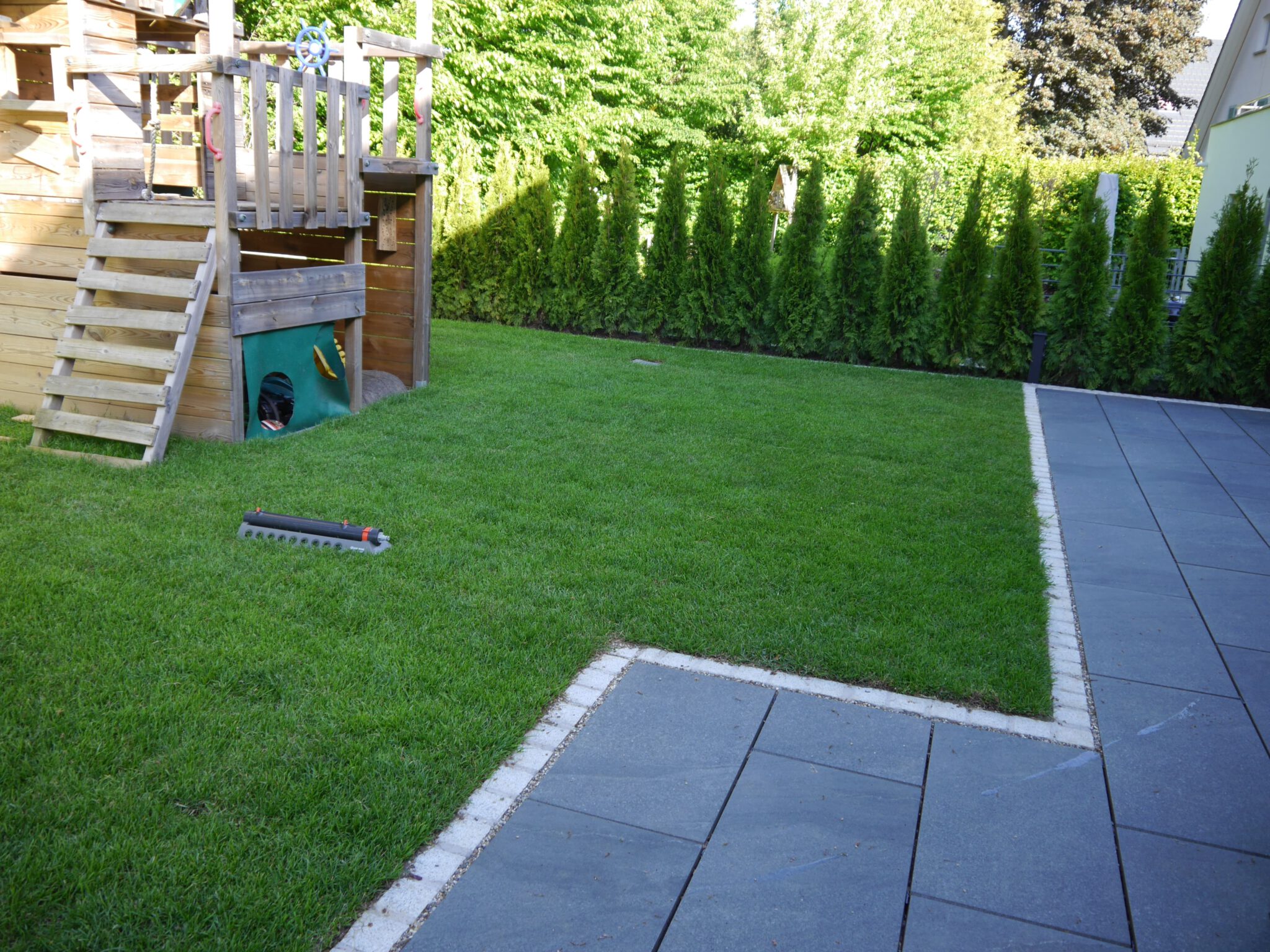 Spielplatz im Garten Gartengestaltung Spaeth