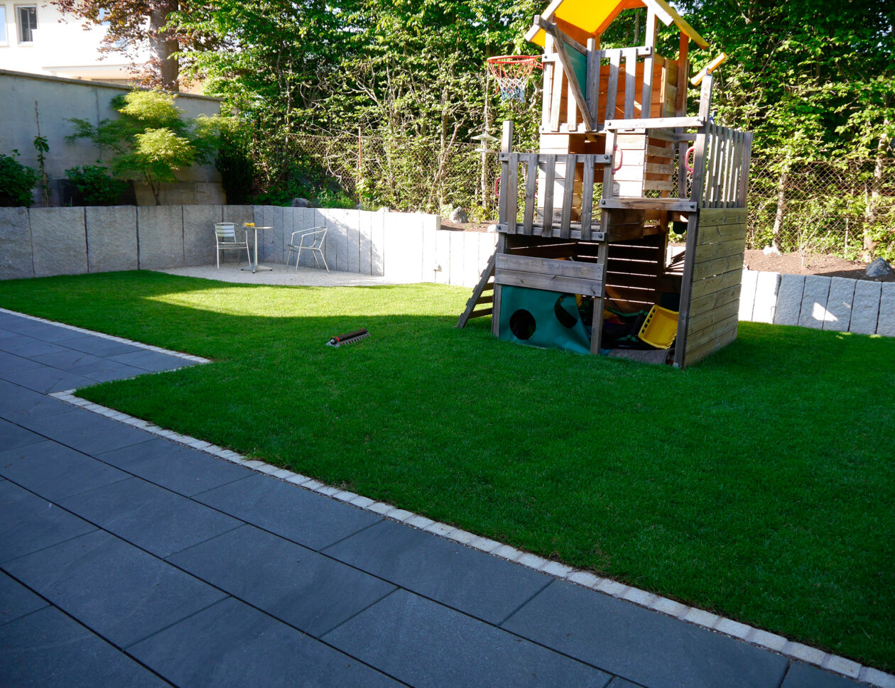 Spielplatz im Garten Gartengestaltung Spaeth